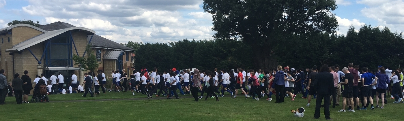 Ashcroft School fundraise at school for the RHN with a fun run